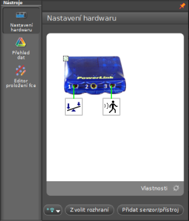 Propojení hardware v pořádku