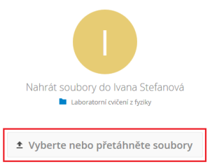 nahrání souboru